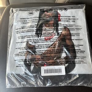 Supreme Playboi Carti Shirt Mens XL Gray Photo Tee In Hand FW25